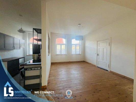 Wohnbereich mit Küche