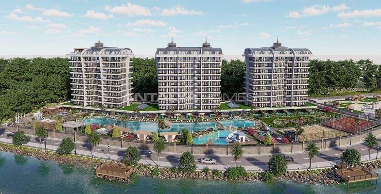 Modern Flats in Hotel-Style Complex in Demirtaş, Alanya