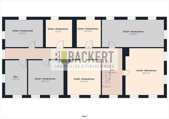 Grundriss Obergeschoss