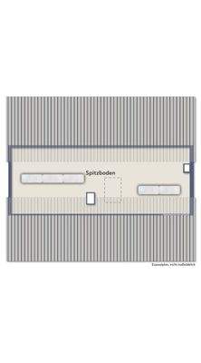 Grundriss Spitzboden