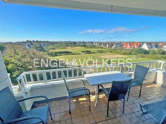 Großer Balkon mit südlicher Ausrichtung