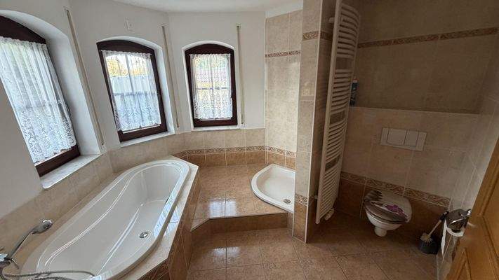 Badezimmer im Erdgeschoss