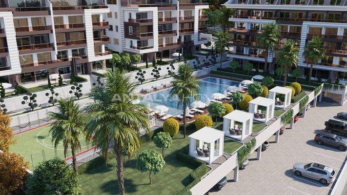 Stylish Flats with Mountain Views in Alanya Kestel