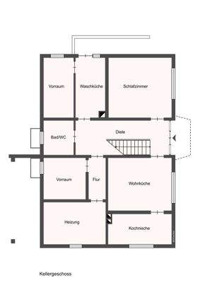 Grundriss Untergeschoss