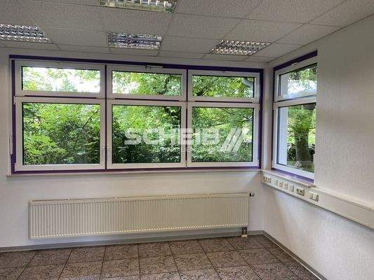 schöne Aussicht ins Grüne