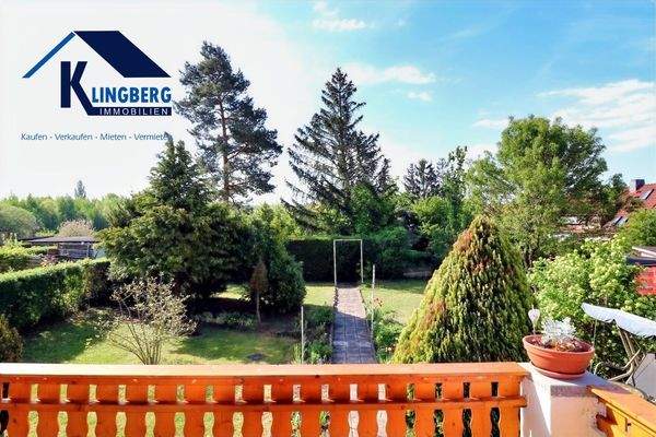 Balkon im Erdgeschoss