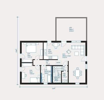 Dachgeschoss Generation 1V2