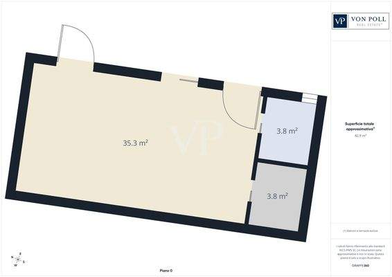 Planimetria deposito agricolo