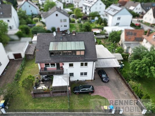 Drohnenfoto vorne frontal