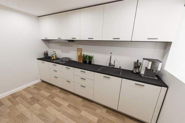 Küche mit Visualisierung