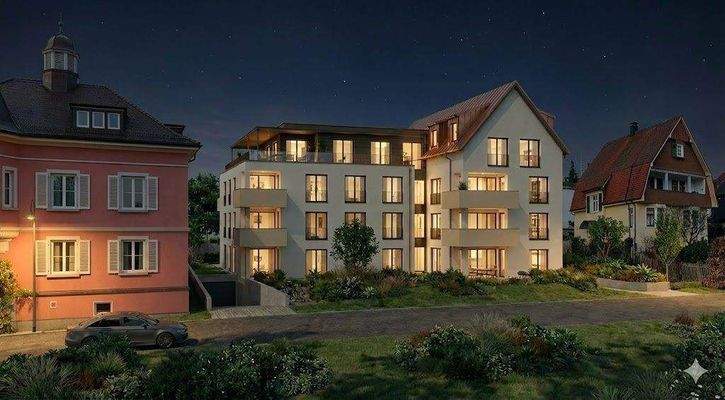 KI-Demonstration bei Nacht