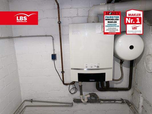 moderne Gaszentralheizung