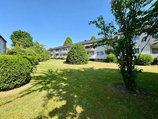 Rückansicht und Freifläche