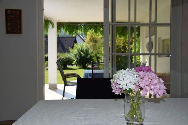 Aussicht auf Terrasse