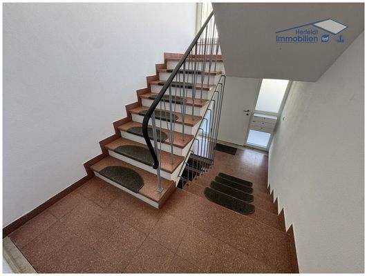 Gepflegtes Treppenhaus