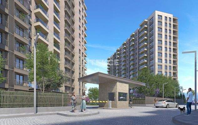 Apartments with Sea and Princes' Islands Views in Maltepe