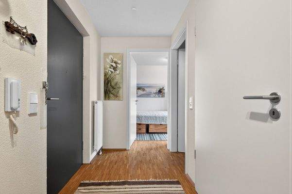 Flur zum Arbeitszimmer