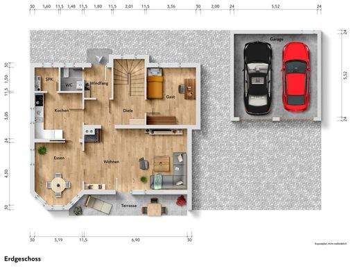 Grundriss Erdgeschoss