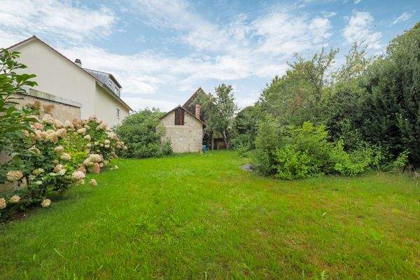 Rückansicht vom Garten