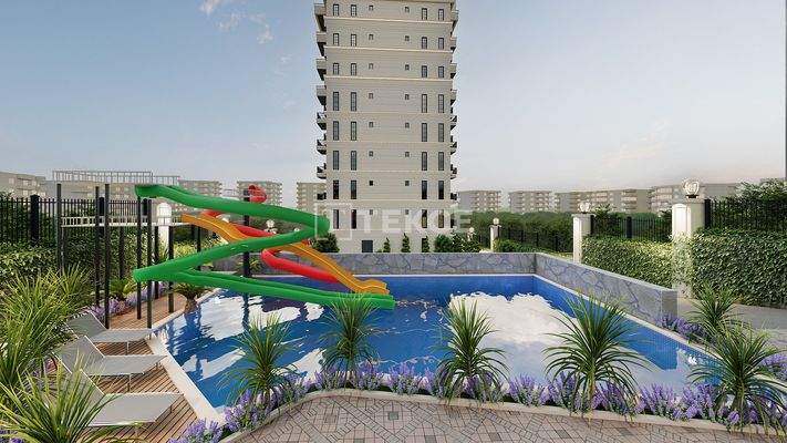 Sea View Apartments in a New Project in Mersin Ayaş