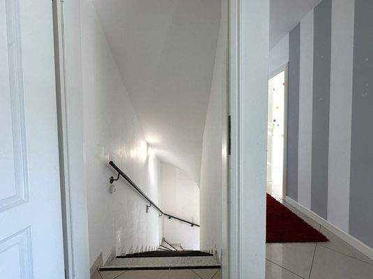 Auf ins OG zu den Schlafzimmern