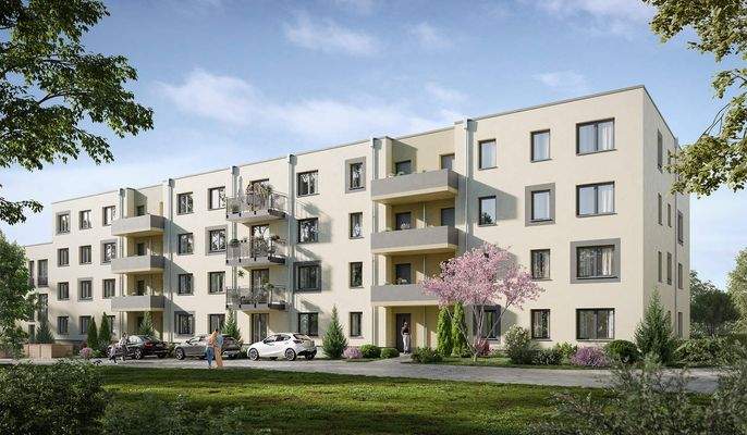 Moderne und komfortable Eigentumswohnungen an der Mixdorfer Straße