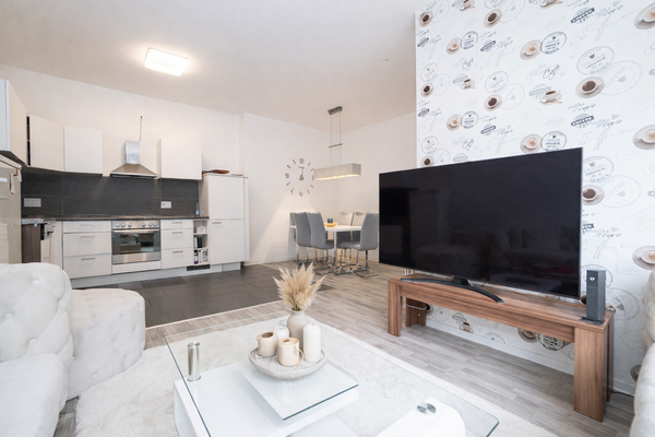 Offener Wohn-Essbereich