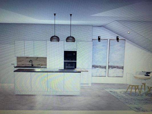 Küche geplant