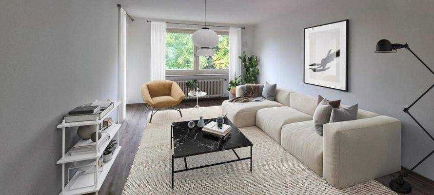 Wohnbeispiel Wohnzimmer