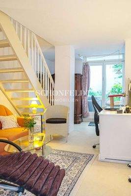 Wohnbereich im Souterrain 