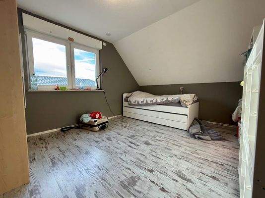 Dachgeschoss: Eines der Kinderzimmer