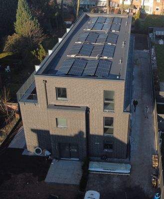 Vorderansicht Drohnenaufnahme