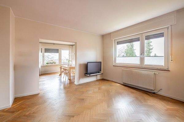 Blick von der Küche - Wohnraum