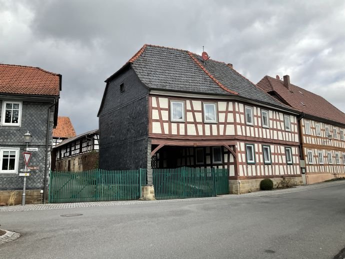 Historisches Fachwerkhaus für Familien mit Scheune und Garten in Untermerzbach