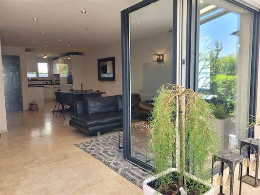 Ansicht Wohn-Essbereich EG