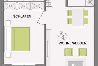Grundriss Wohnung 1, 6, 13