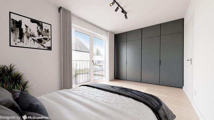 Visualisierung Elternschlafzimmer