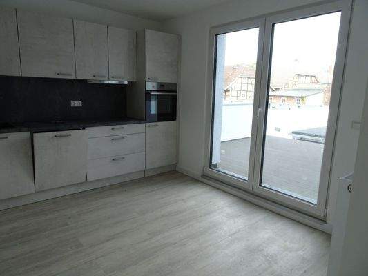 Terrasse vor der Küche