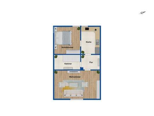 Grundriss - Dachgeschoss