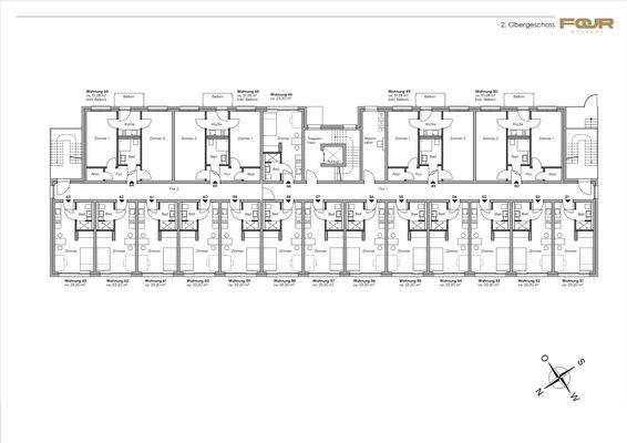 FOUR - Grundriss_2.Obergeschoss