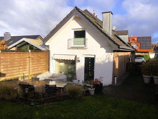 Blick auf die Terrasse