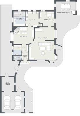 2D Floor Plan_Erdgeschoss