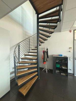 Interne Wendeltreppe