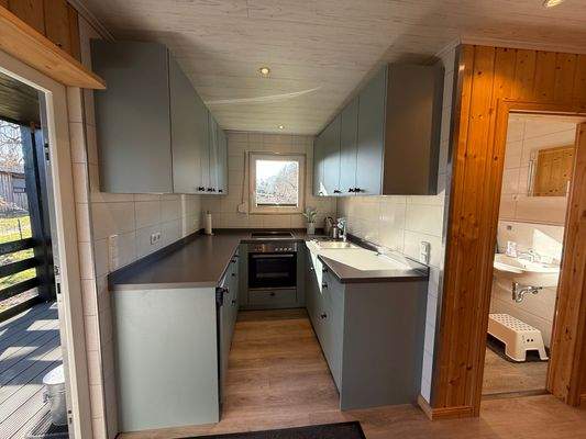 U-förmige Einbauküche