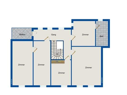 Grundriss Obergeschoss