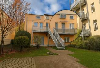 Aufgang zu der Wohnung 