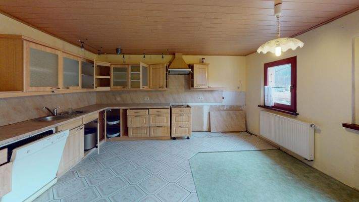 Küche im Erdgeschoss