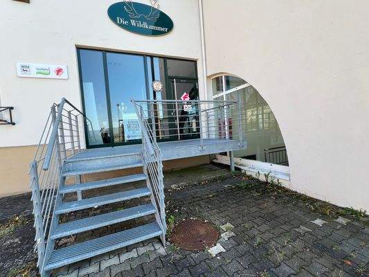 Eingang Verkaufsladen