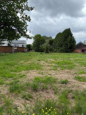 Ansicht von vorne aufs Grundstück