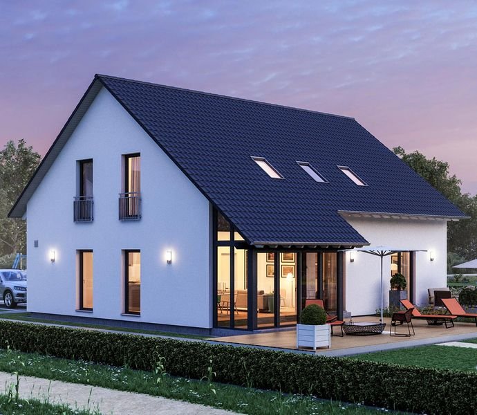 Modernes Einfamilienhaus mit Einliegerwohnung/ Praxis auf 1698 m² Grundstück in Dortmund Bittermark